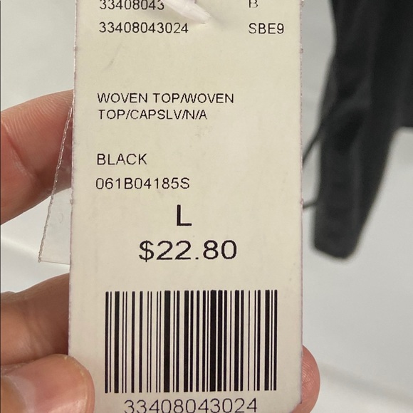 🍎 FOREVER 21 BLACK LACED TOP BLOUSE - Picture 9 of 10